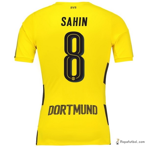 Camiseta Borussia Dortmund Replica Primera Ropa Sahin 2017/18